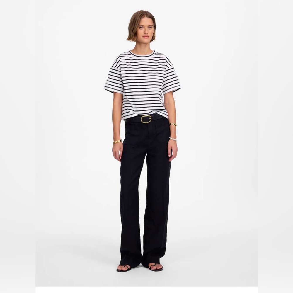 Madewell V-Neck Long-Sleeve Top